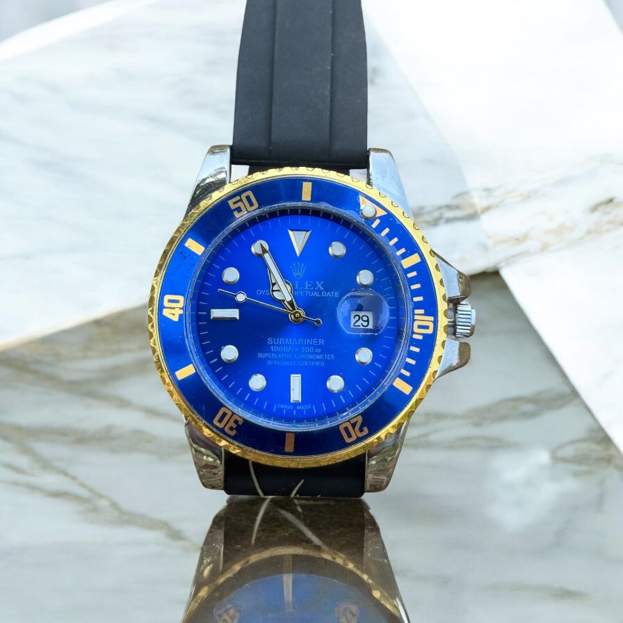 OnesWear Submariner With Silicon Band