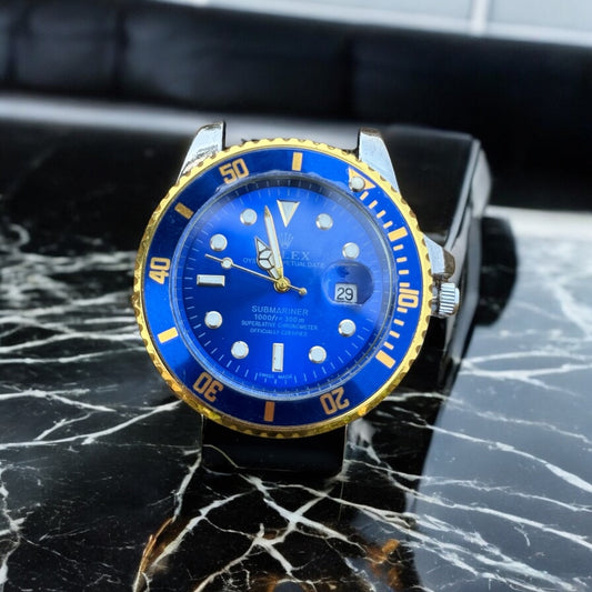 OnesWear Submariner With Silicon Band